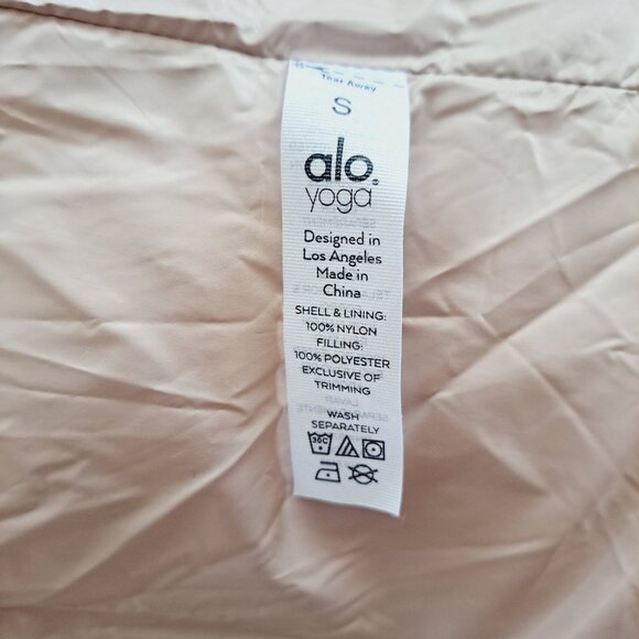 NEW Alo Stunner Puffer Jacket Dusty Pink Size S - Picture 15 of 16